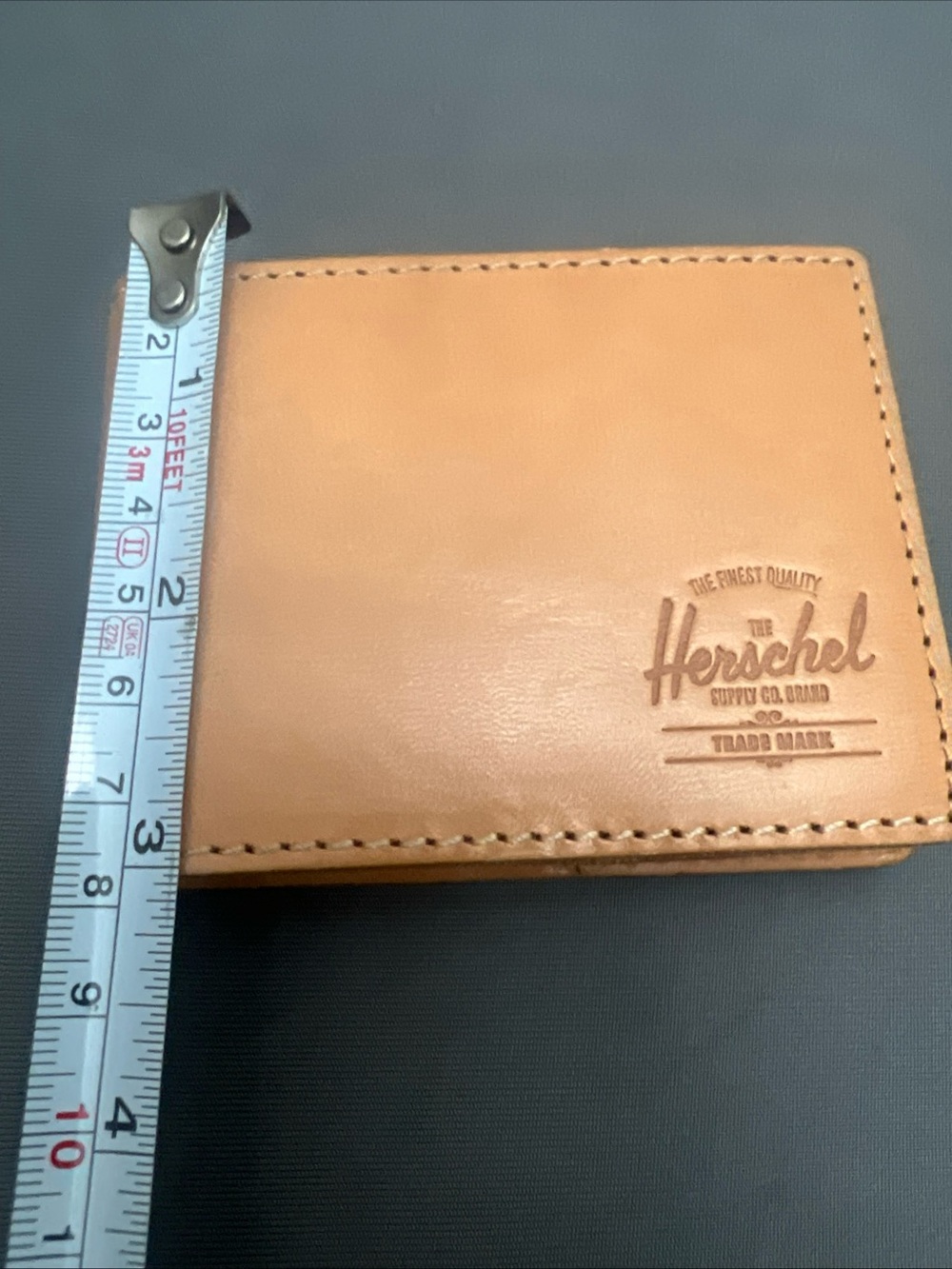 Herschel Supply Company Tan Leather Card Holder - Picture 5 of 6